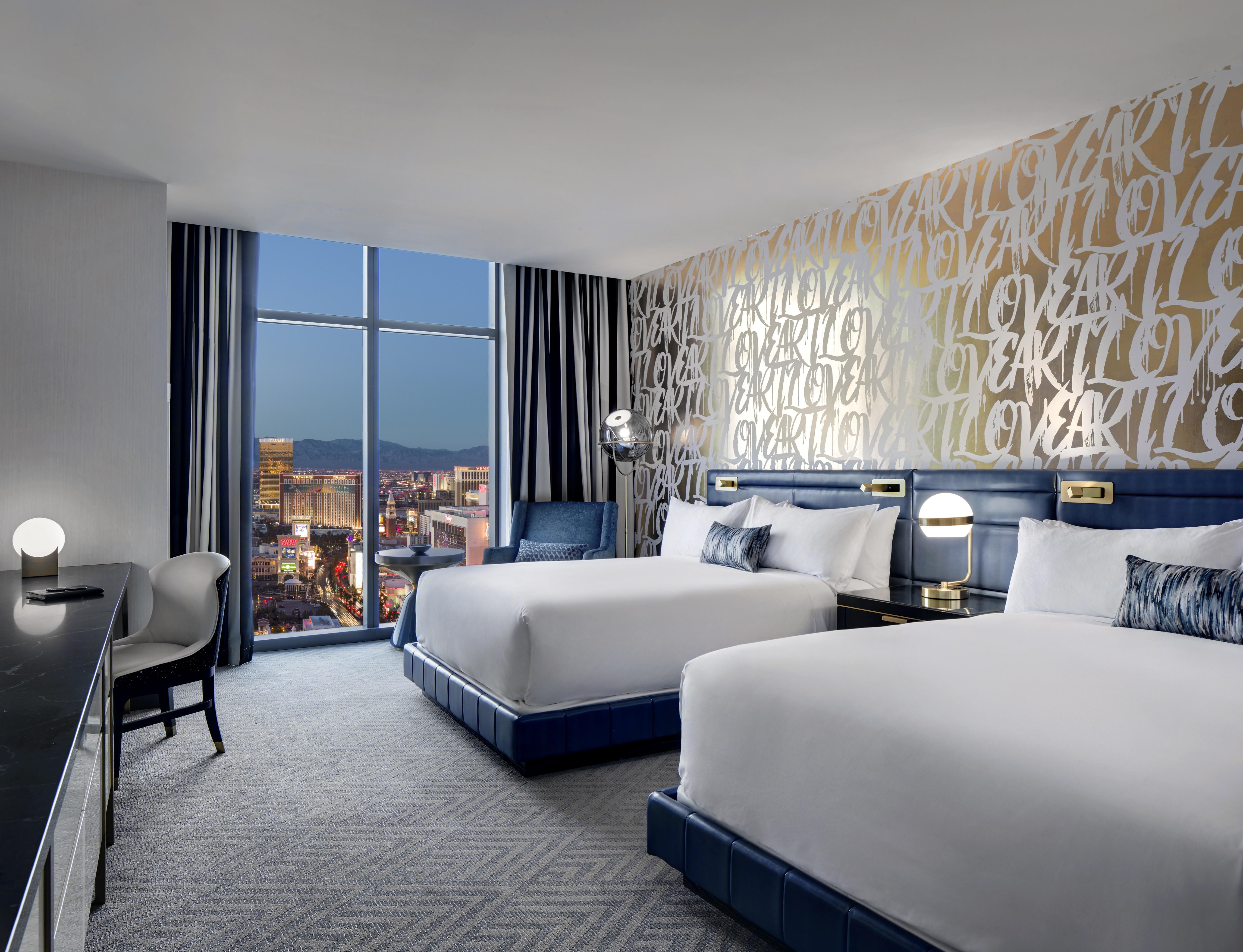 The Cosmopolitan Of Las Vegas Esterno foto A guest room at the Encore