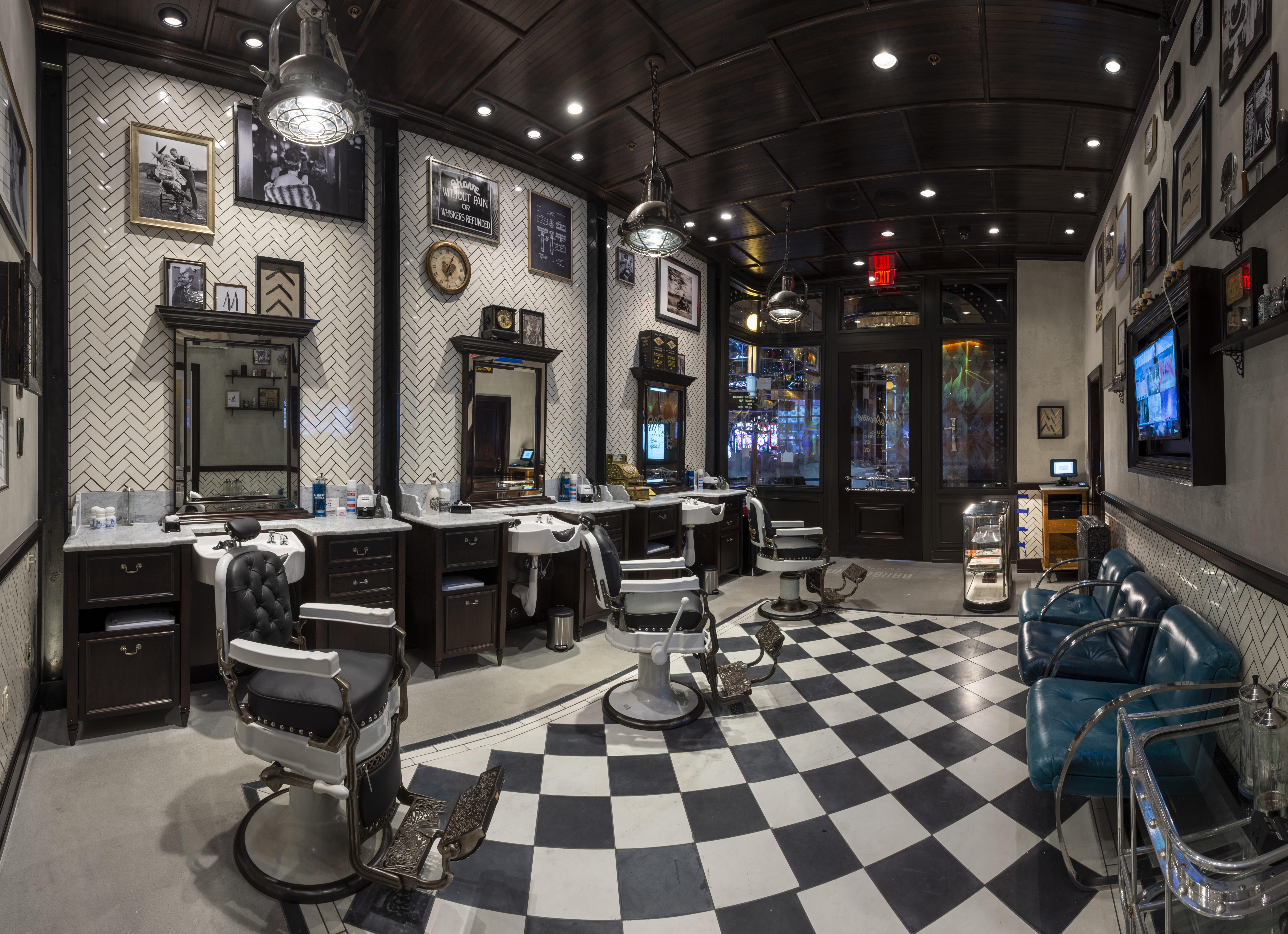 The Cosmopolitan Of Las Vegas Esterno foto The interior of a traditional barbershop