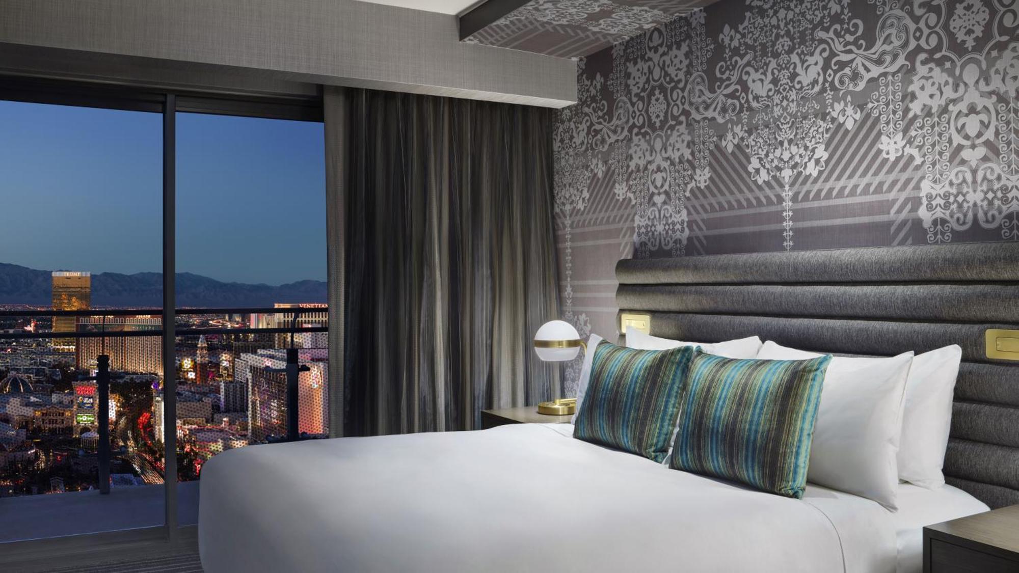The Cosmopolitan Of Las Vegas Esterno foto A rendering of a guest room