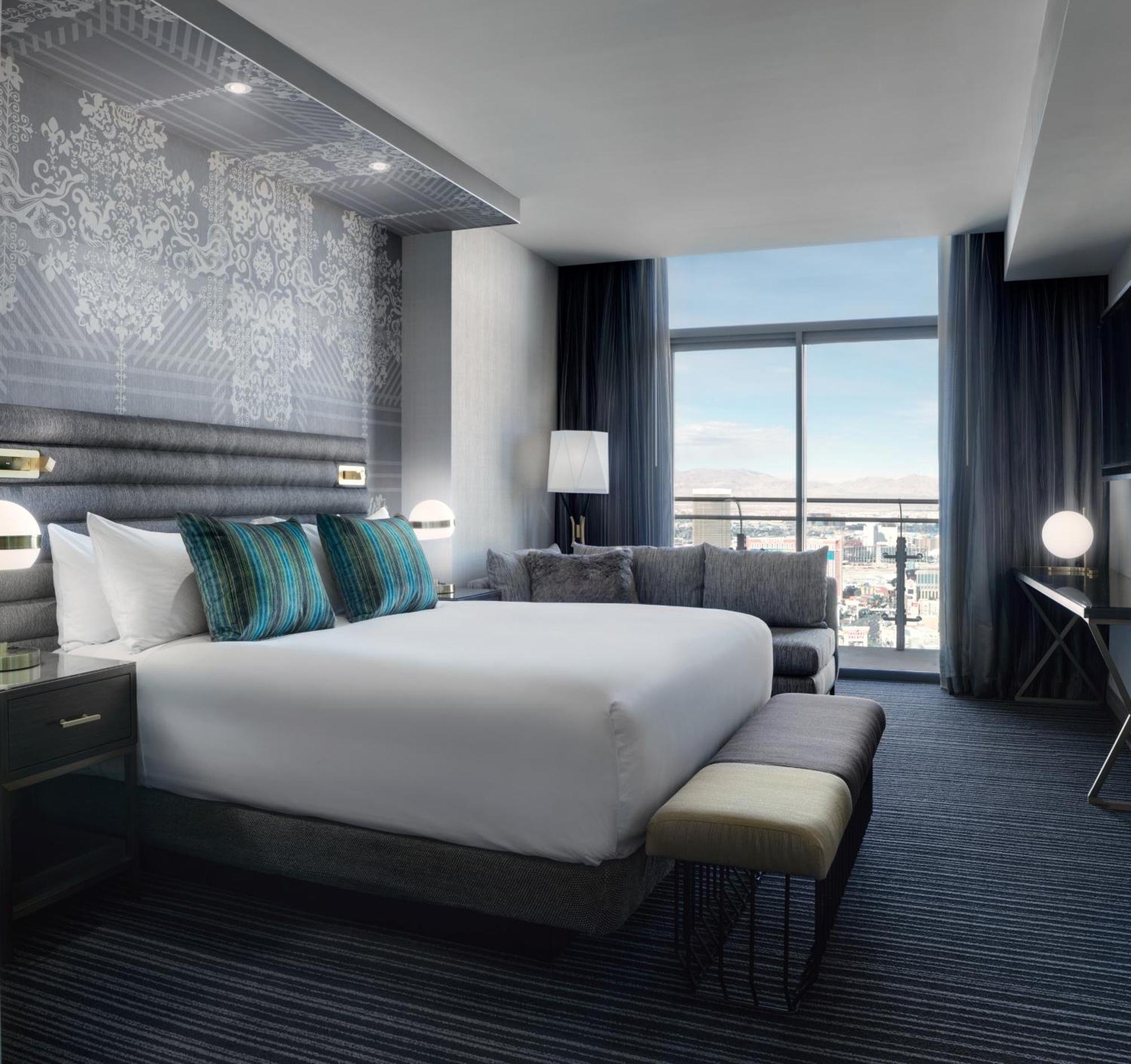 The Cosmopolitan Of Las Vegas Esterno foto A guest room at the Encore
