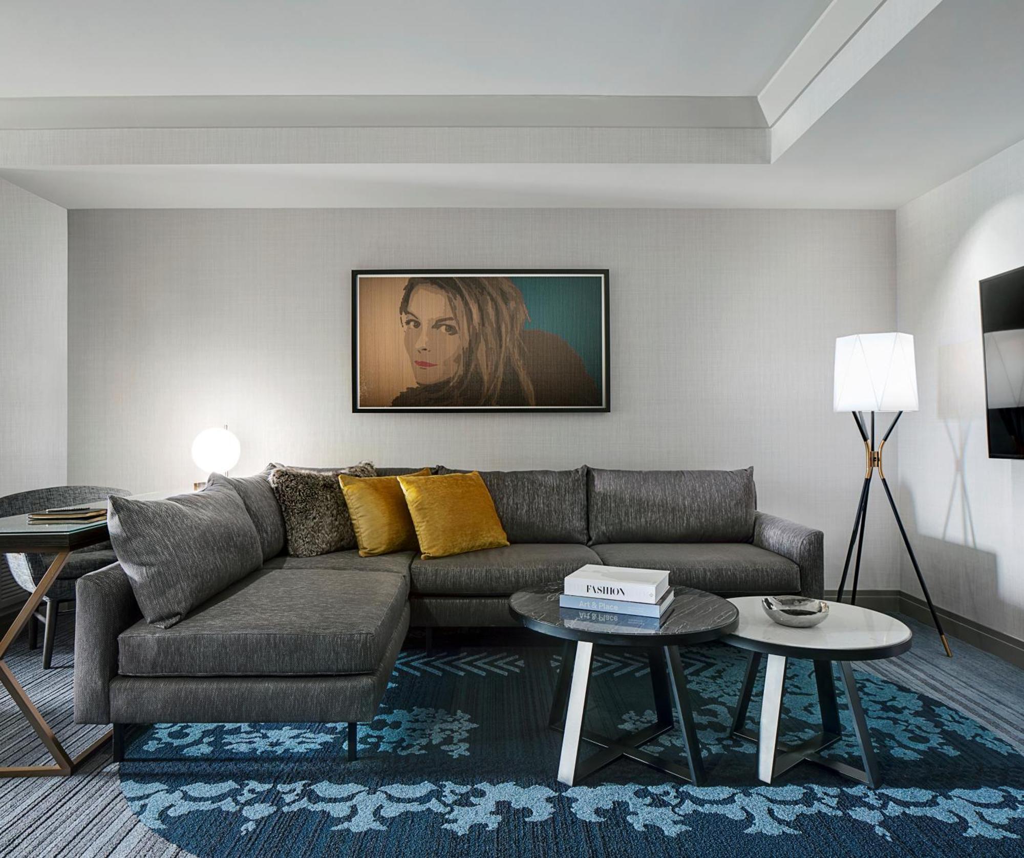 The Cosmopolitan Of Las Vegas Esterno foto A living room at the hotel